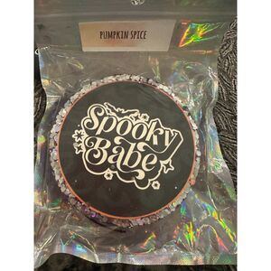 Pumpkin Spice Spooky Babe Glitter Car Freshie